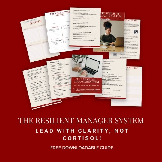Free Downloadable Guide The Resilient Manager System